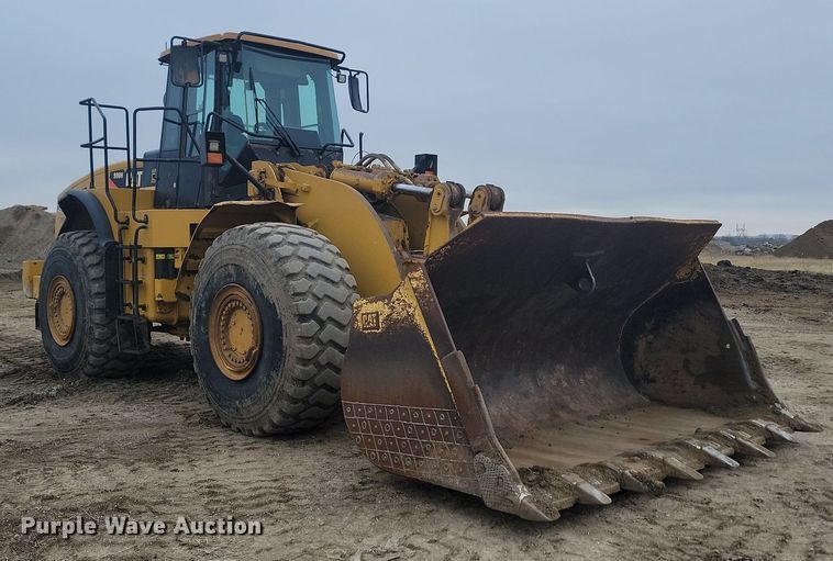 image for item JW9575 2010 Caterpillar 980H  wheel loader
