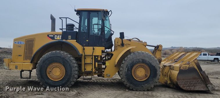 image for item JW9575 2010 Caterpillar 980H  wheel loader