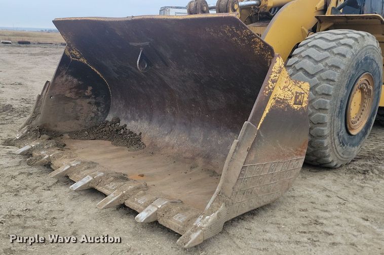 image for item JW9575 2010 Caterpillar 980H  wheel loader