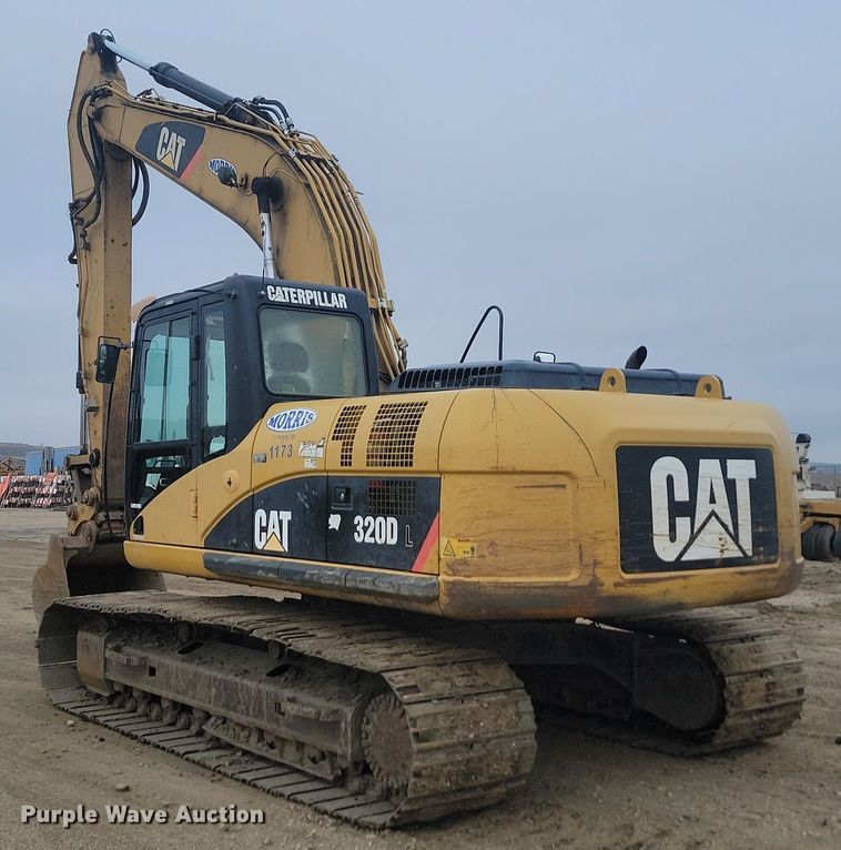 image for item JW9576 2007 Caterpillar 320D  excavator