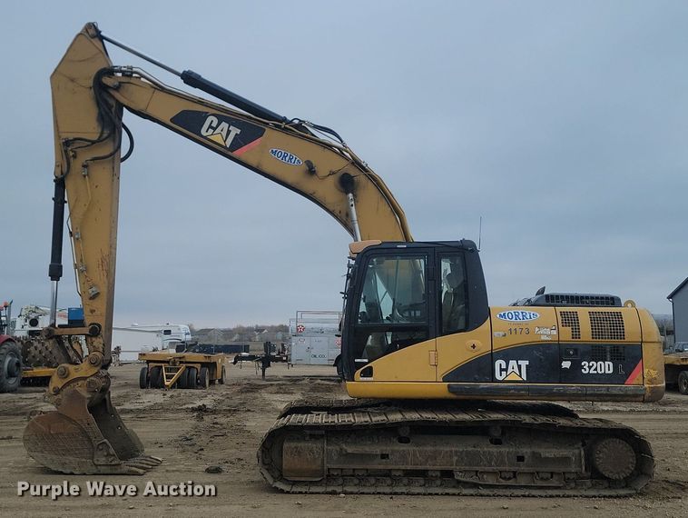 image for item JW9576 2007 Caterpillar 320D  excavator
