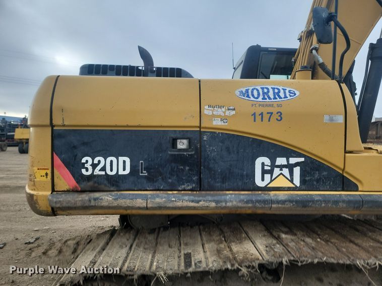 image for item JW9576 2007 Caterpillar 320D  excavator
