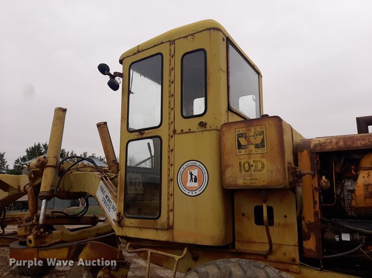 image for item KD9078 1961 Huber 10D  rigid frame motor grader