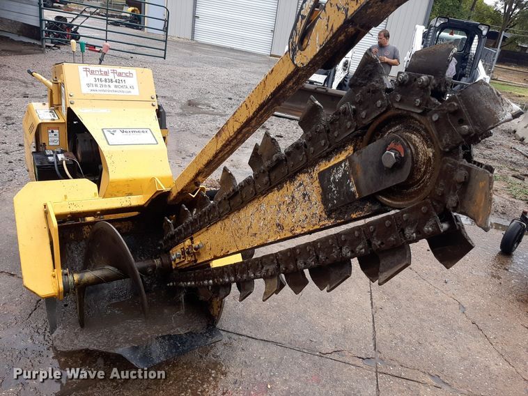 image for item KD9082 2015 Vermeer RTX250  trencher