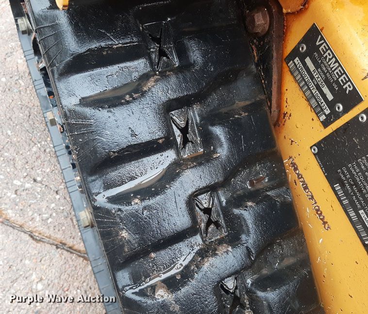 image for item KD9082 2015 Vermeer RTX250  trencher