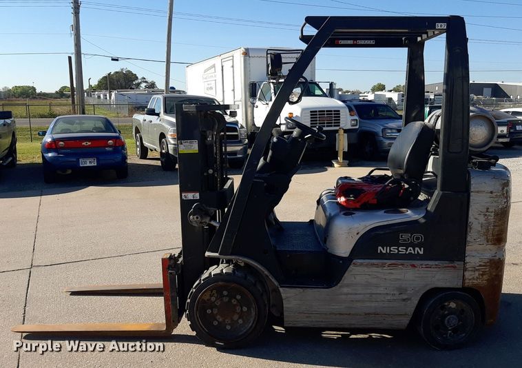 image for item KD9151 Nissan 50  forklift