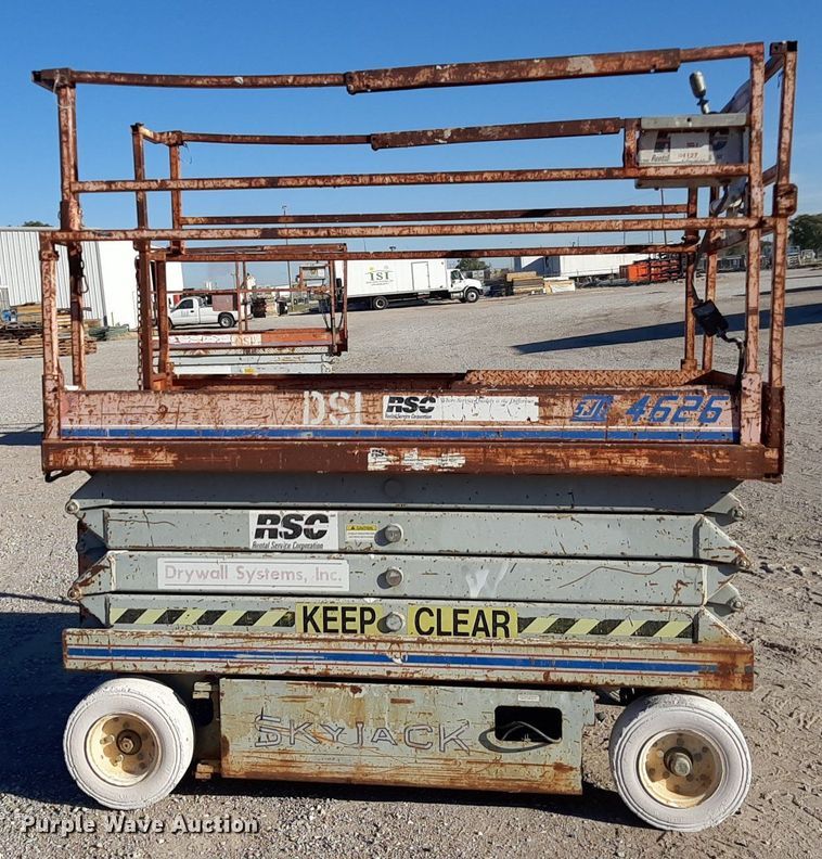 image for item KD9155 Skyjack 4626  scissor lift