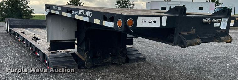 image for item KH9555 1999 Trail King  lowboy equipment trailer