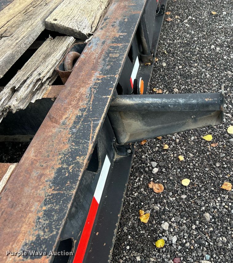 image for item KH9555 1999 Trail King  lowboy equipment trailer