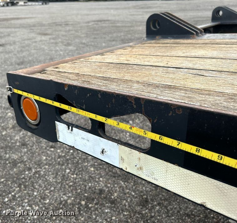 image for item KH9555 1999 Trail King  lowboy equipment trailer