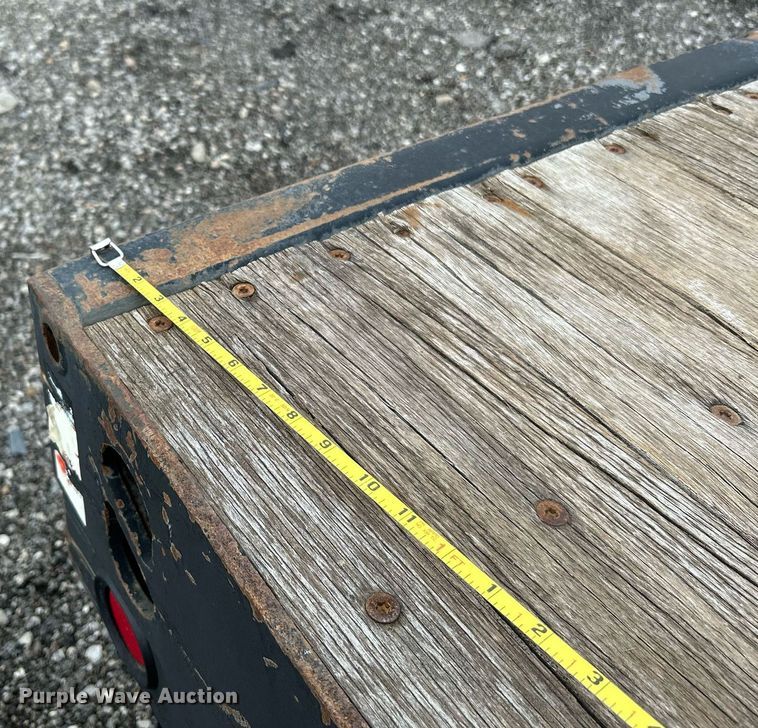 image for item KH9555 1999 Trail King  lowboy equipment trailer