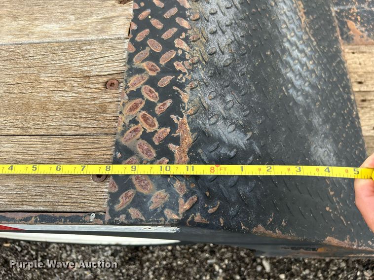 image for item KH9555 1999 Trail King  lowboy equipment trailer