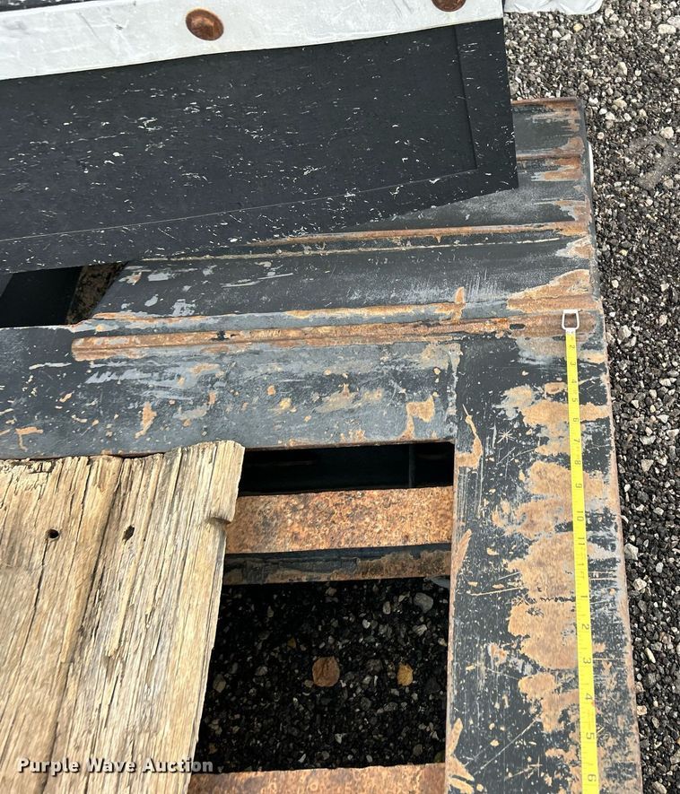 image for item KH9555 1999 Trail King  lowboy equipment trailer