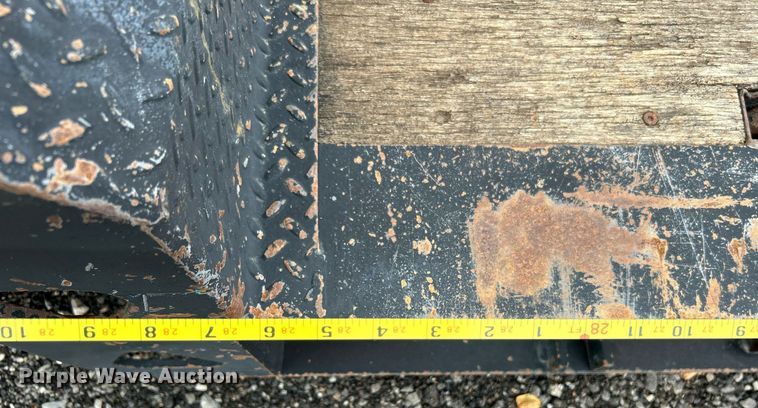 image for item KH9555 1999 Trail King  lowboy equipment trailer