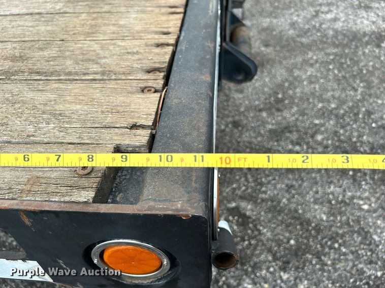 image for item KH9555 1999 Trail King  lowboy equipment trailer