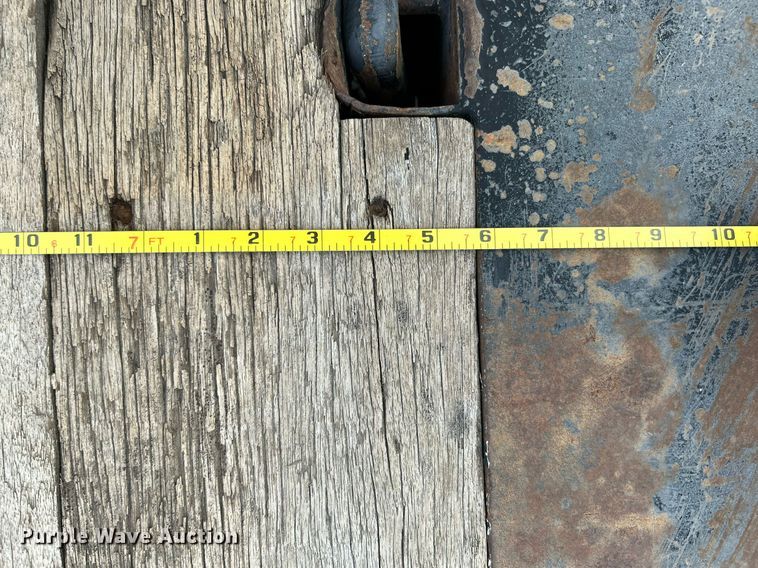 image for item KH9555 1999 Trail King  lowboy equipment trailer