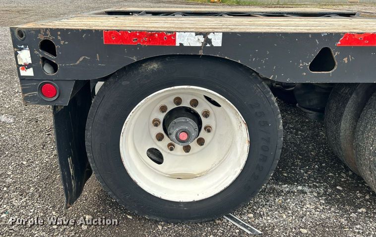 image for item KH9555 1999 Trail King  lowboy equipment trailer