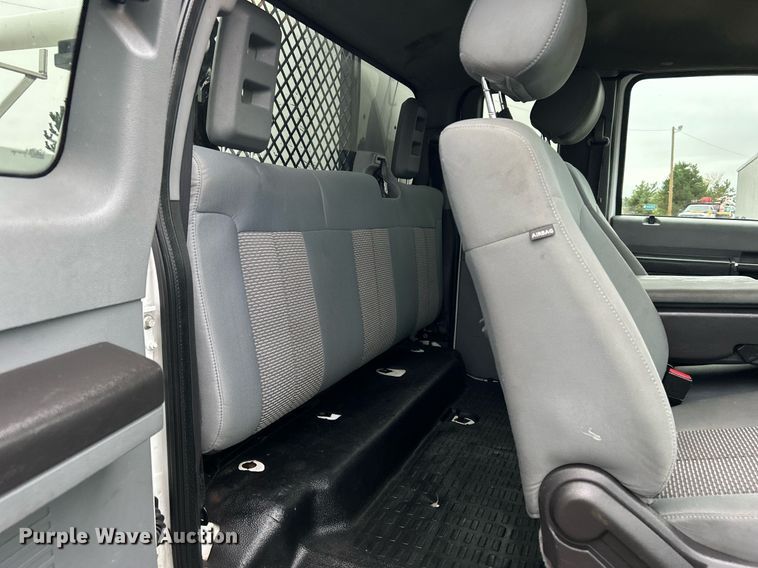 image for item KH9561 2012 Ford F350 XLT Super Duty  SuperCab utility bed pickup truck