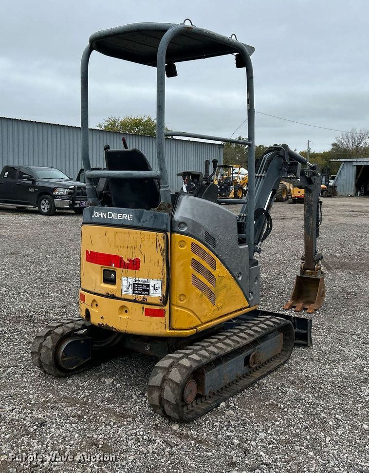 image for item KH9566 2008 John Deere 17D  mini excavator