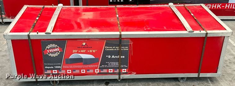 image for item KT9134 Gold Mountain C2040  shipping container canopy