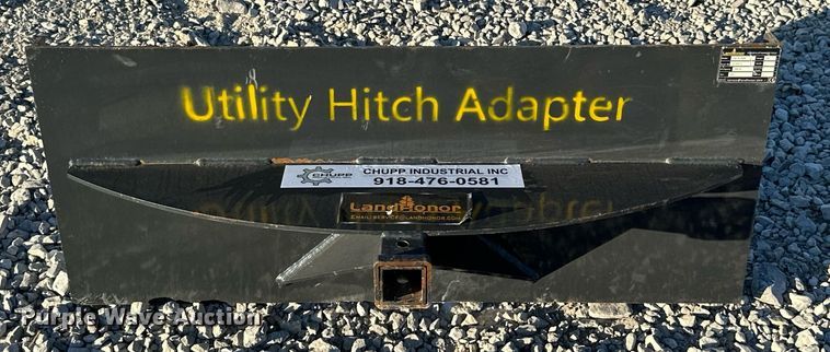 image for item KT9140 Land Honor UHA-16-3000G  skid steer receiver hitch adapter