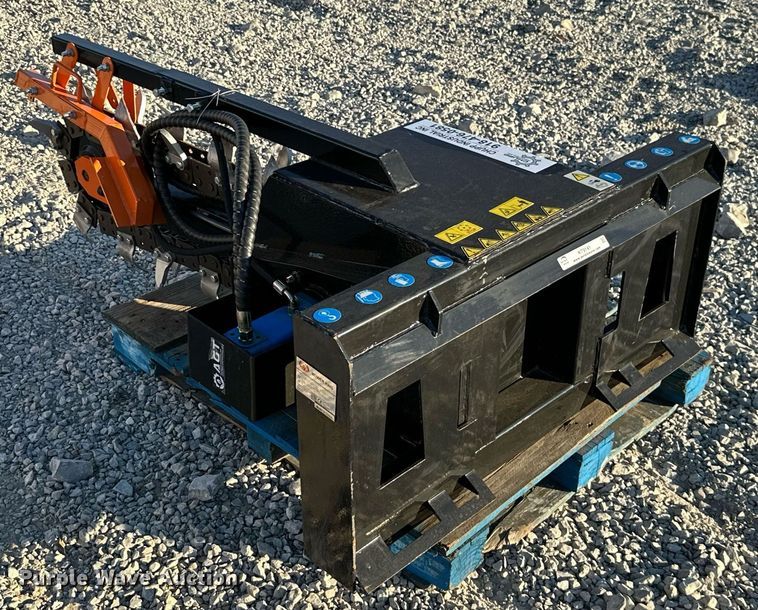 image for item KT9141 2023 Mower King ECSSCT72  skid steer trencher