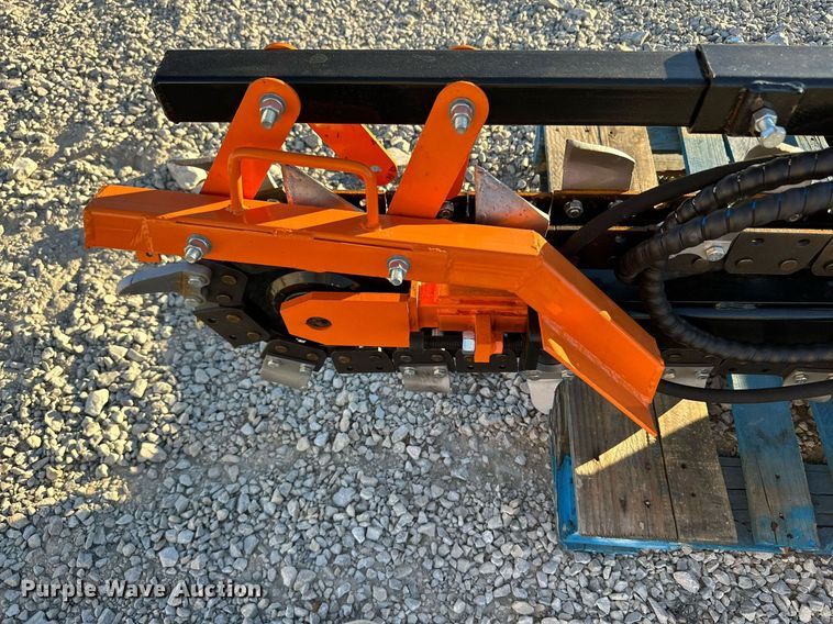 image for item KT9141 2023 Mower King ECSSCT72  skid steer trencher