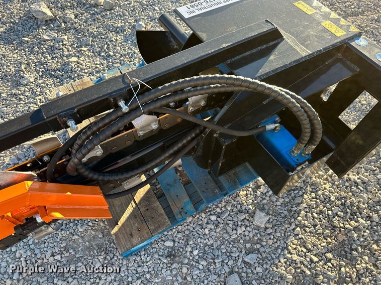 image for item KT9141 2023 Mower King ECSSCT72  skid steer trencher