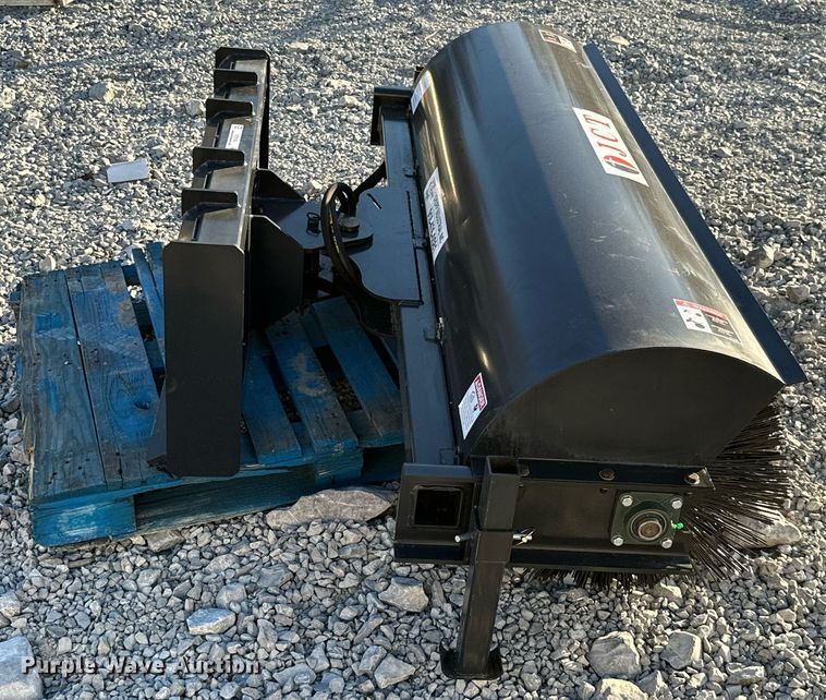 image for item KT9143 JCT Attachments  skid steer broom