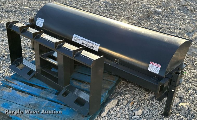 image for item KT9143 JCT Attachments  skid steer broom