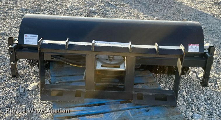 image for item KT9143 JCT Attachments  skid steer broom