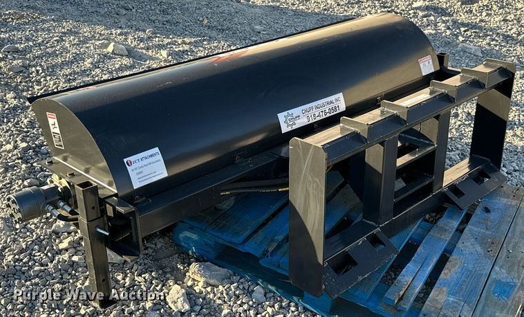 image for item KT9143 JCT Attachments  skid steer broom