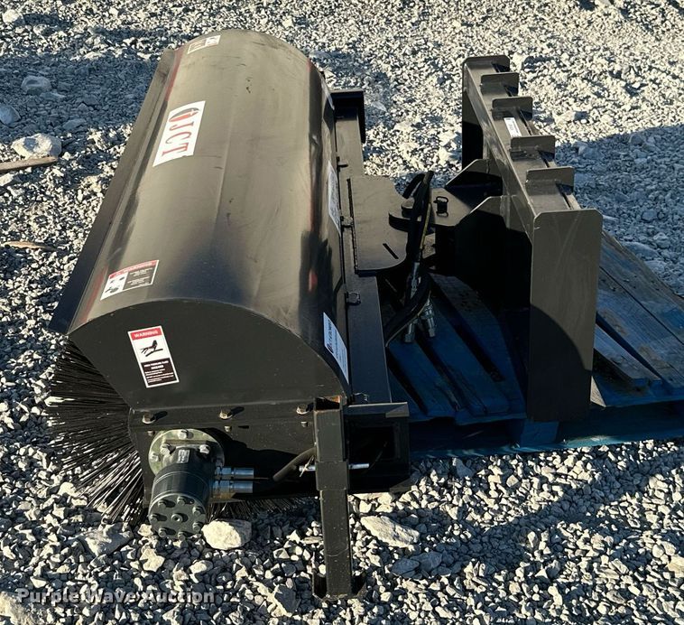 image for item KT9143 JCT Attachments  skid steer broom