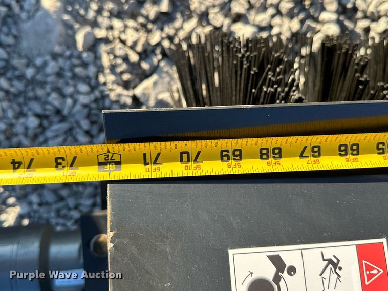 image for item KT9143 JCT Attachments  skid steer broom