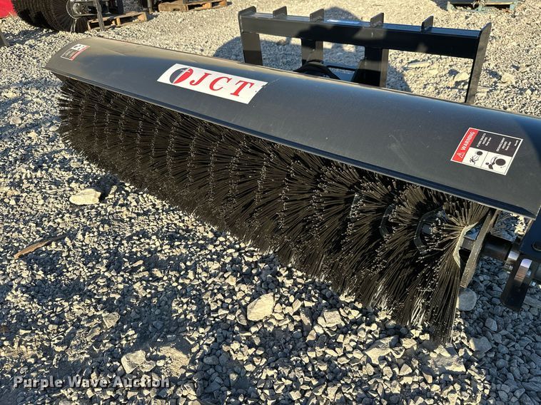 image for item KT9143 JCT Attachments  skid steer broom