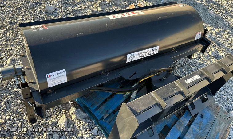 image for item KT9143 JCT Attachments  skid steer broom