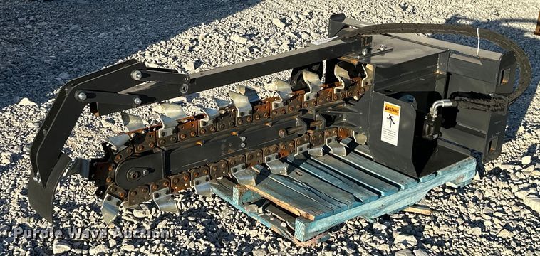 image for item KT9144 2023 Wolverine TCR-12-48H  skid steer trencher