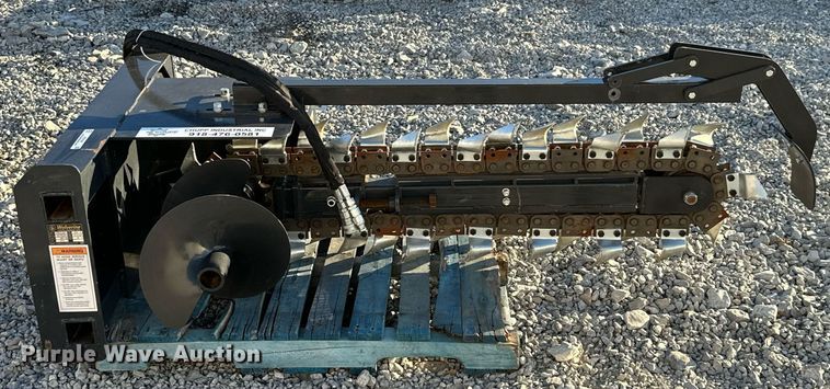 image for item KT9144 2023 Wolverine TCR-12-48H  skid steer trencher