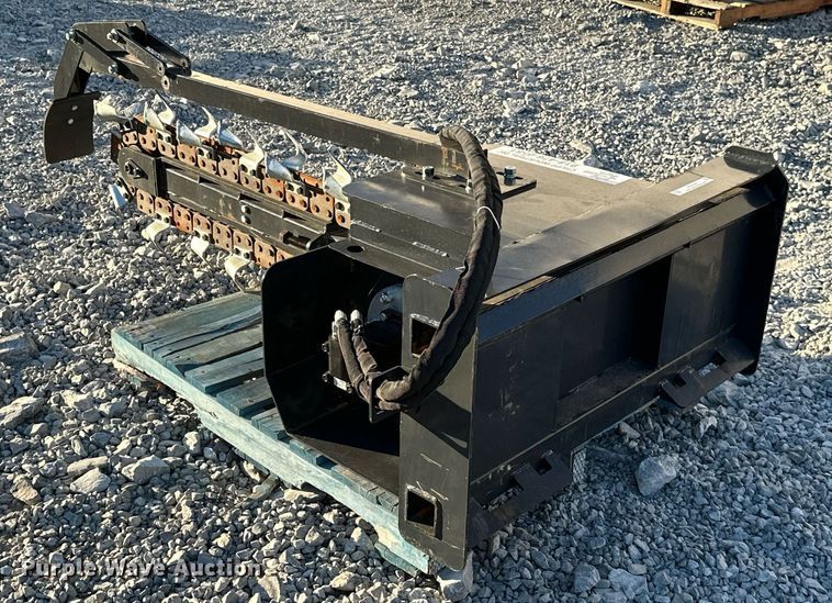 image for item KT9144 2023 Wolverine TCR-12-48H  skid steer trencher