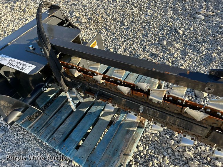 image for item KT9144 2023 Wolverine TCR-12-48H  skid steer trencher