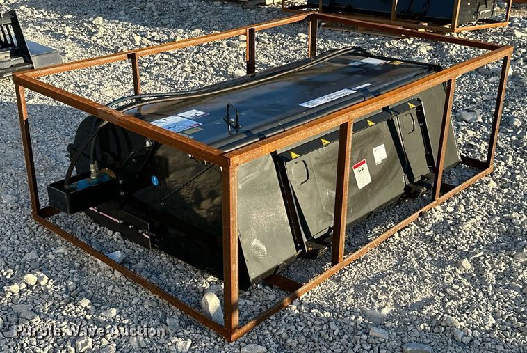 image for item KT9145 2023 Mower King SSBM72  skid steer sweeper