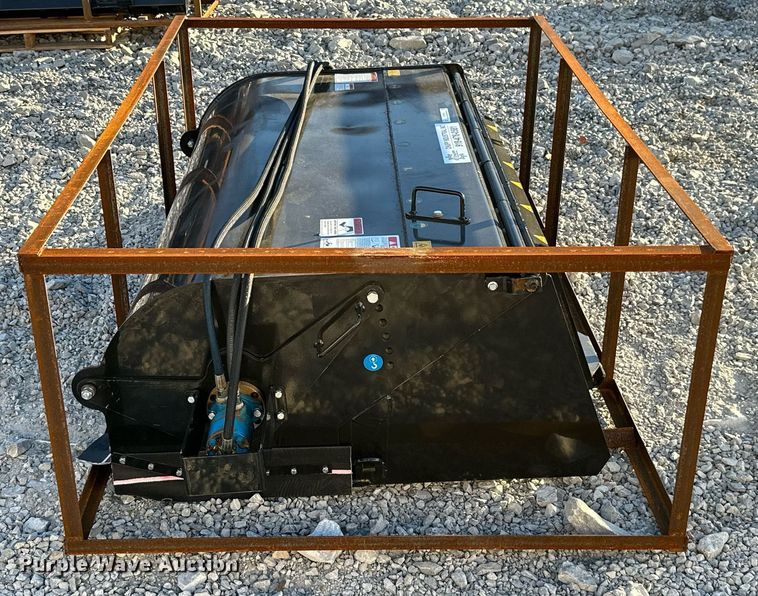 image for item KT9145 2023 Mower King SSBM72  skid steer sweeper