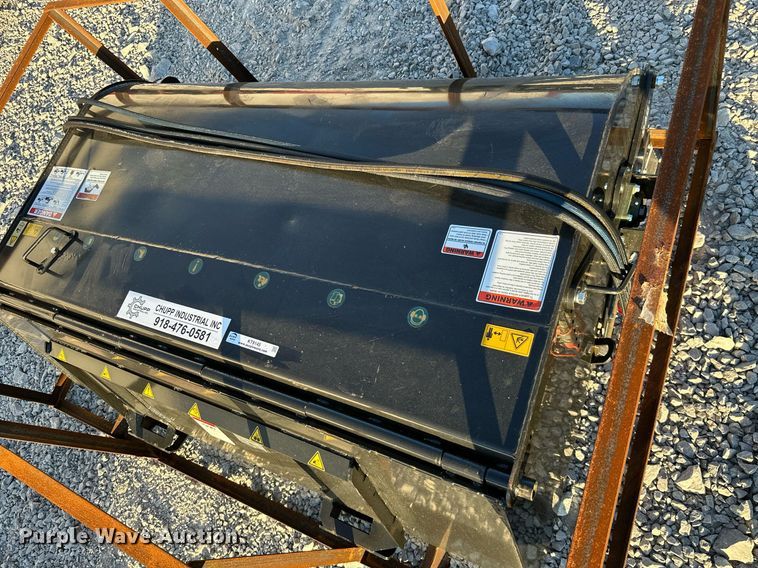 image for item KT9145 2023 Mower King SSBM72  skid steer sweeper