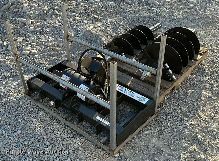 image for item KT9147 JCT Attachments  skid steer auger