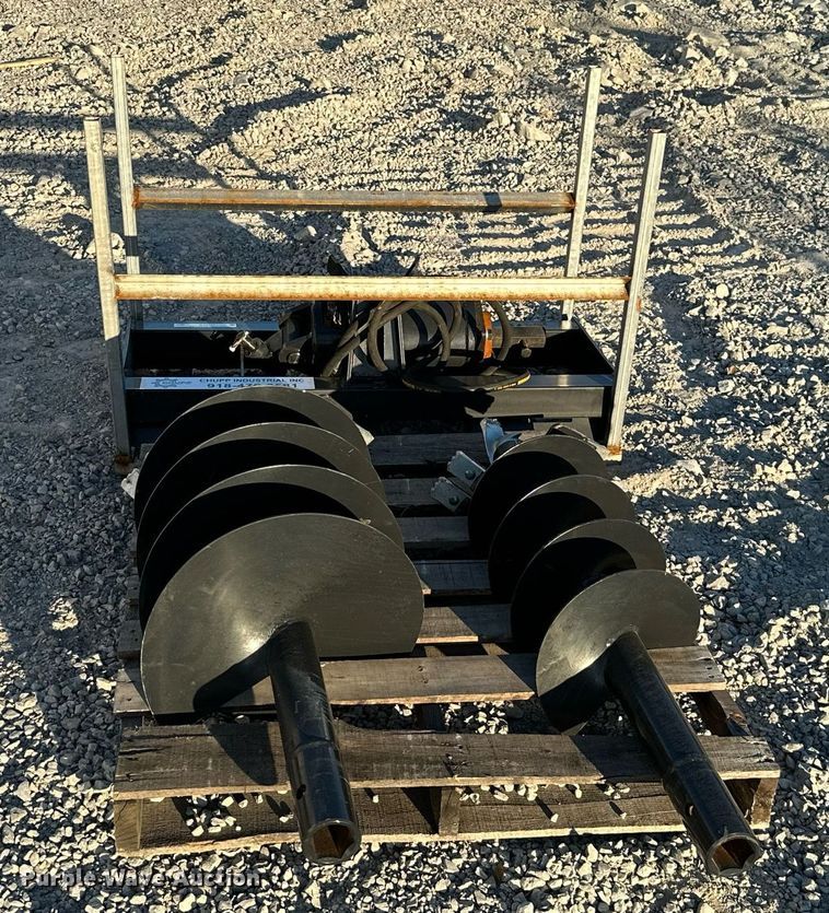 image for item KT9147 JCT Attachments  skid steer auger