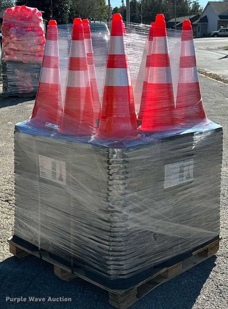 image for item KT9211 Approximately (250) traffic cones