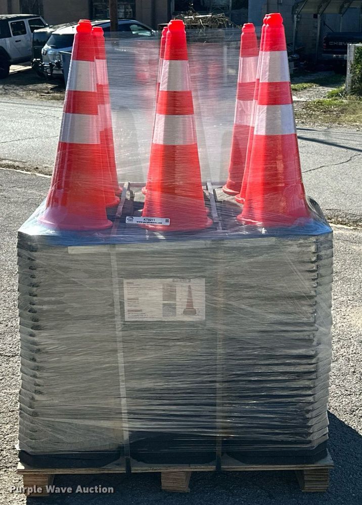 image for item KT9211 Approximately (250) traffic cones