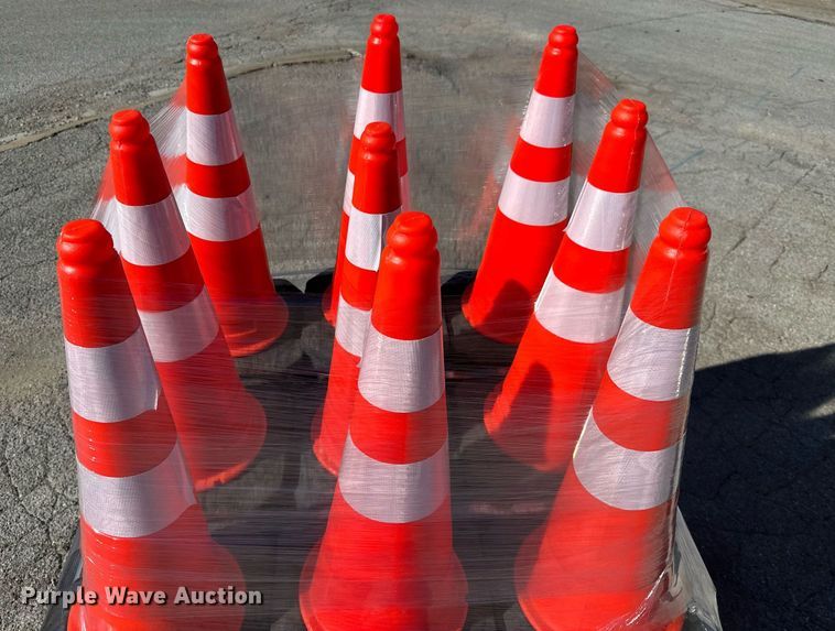 image for item KT9211 Approximately (250) traffic cones
