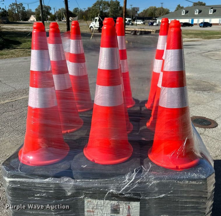 image for item KT9211 Approximately (250) traffic cones