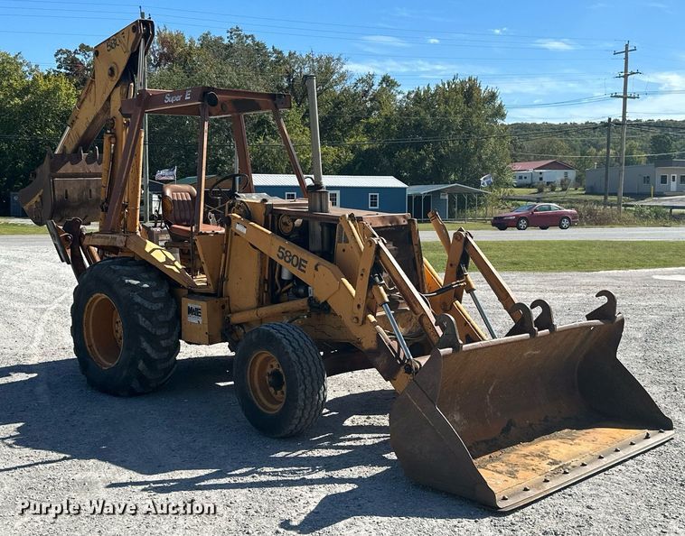 image for item KT9255 1984 Case 580 Super E  backhoe